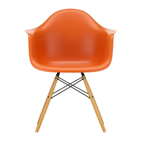 Cadeira de Braços em Plástico Eames DAW / Base Ácer